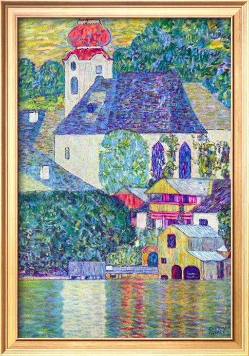 St. Wolfgang Church - Gustav Klimt Painting